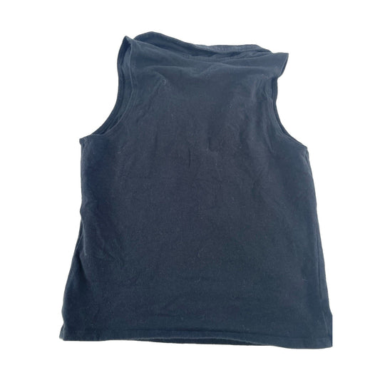 Women’s Hollister Black Sleeveless Polo Shirt Size Medium