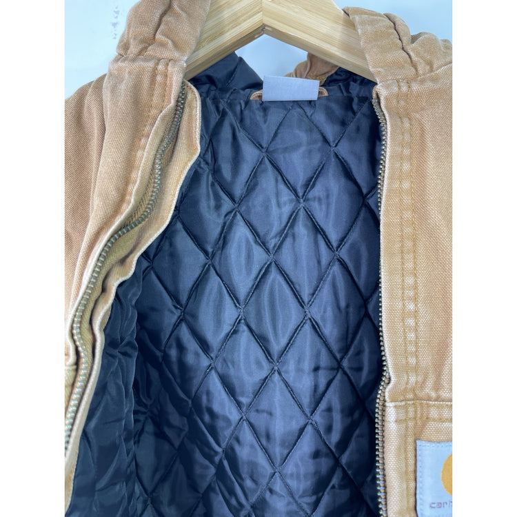 Kids Carhartt Jacket Tan Size 4-5
