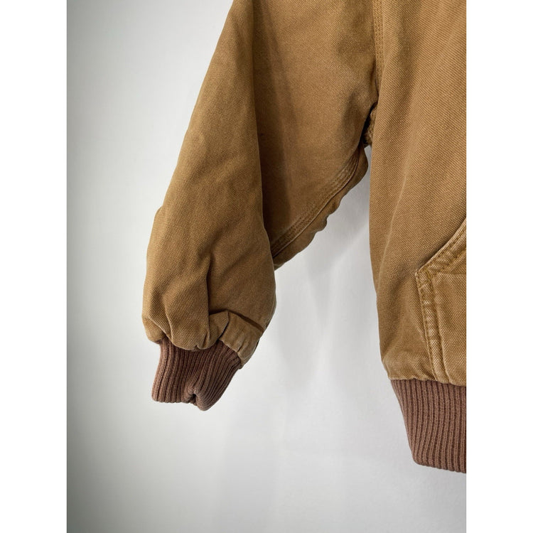 Kids Carhartt Jacket Tan Size 4-5