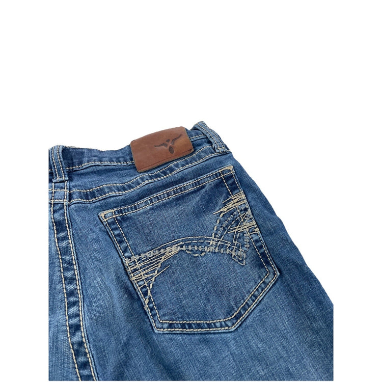 Men’s Wranglers Vintage Boot Blue Jeans Size 30x34