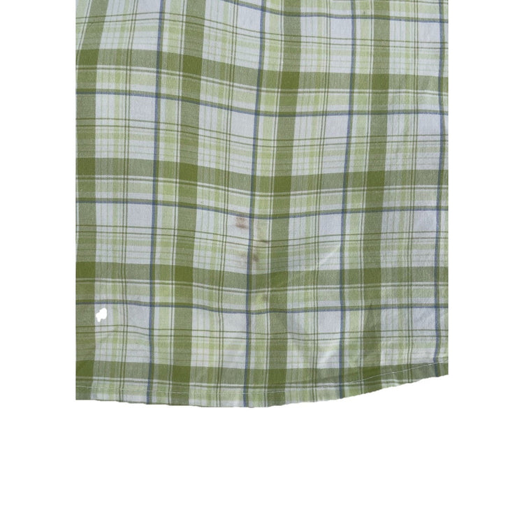 Mens Carhartt Classic Plaid Multicolor ButtonUp Shirt Size L