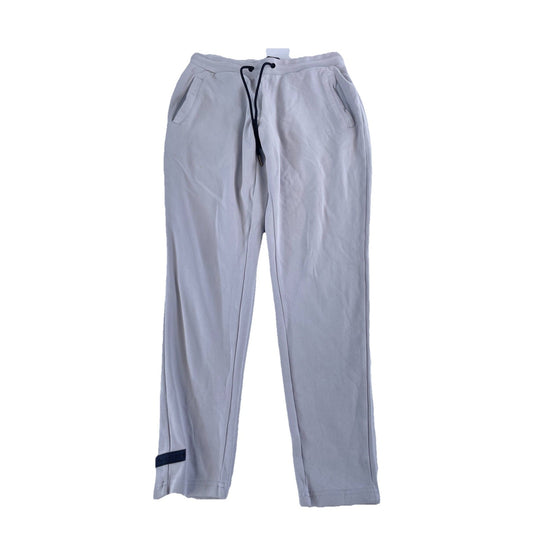 Mens Alphalete Light Gray Athletic Fleece Jogger Sweatpants Size M