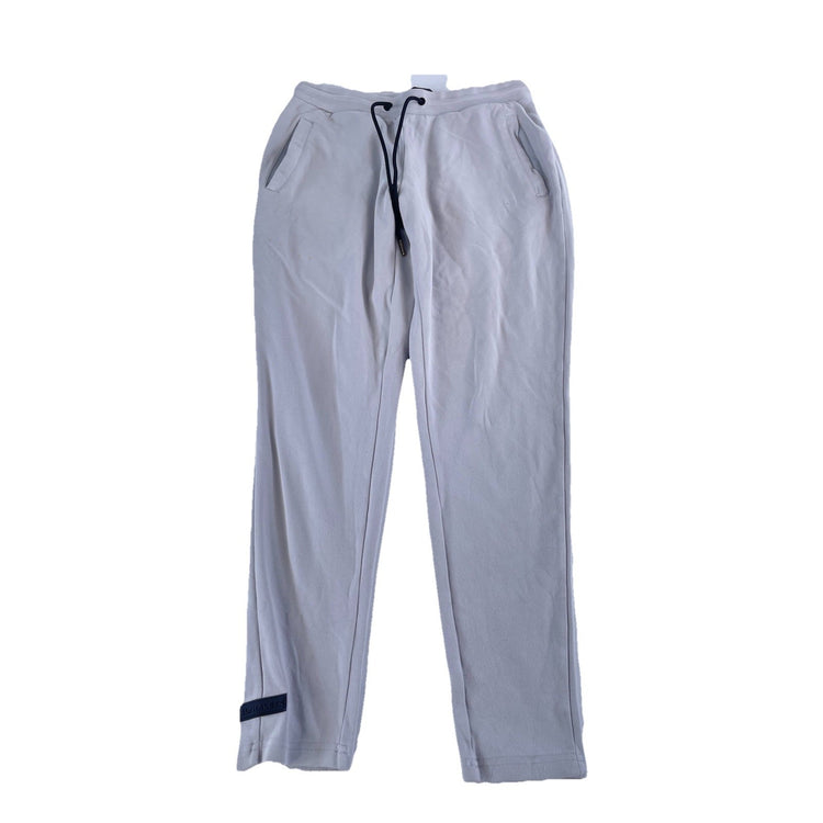 Mens Alphalete Light Gray Athletic Fleece Jogger Sweatpants Size M