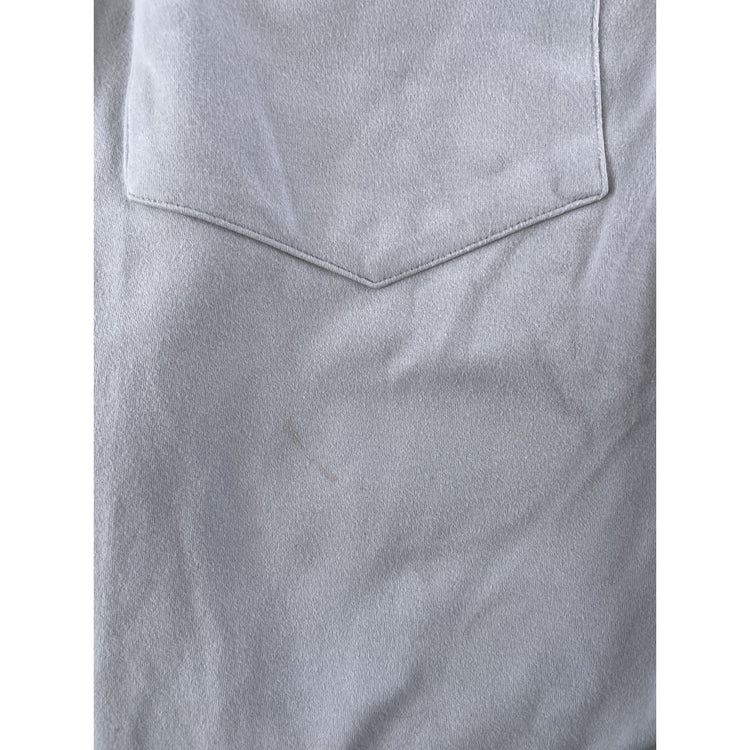 Mens Alphalete Light Gray Athletic Fleece Jogger Sweatpants Size M