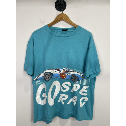 Vintage Speed Racer 1993 Shirt All Over Print Size XL