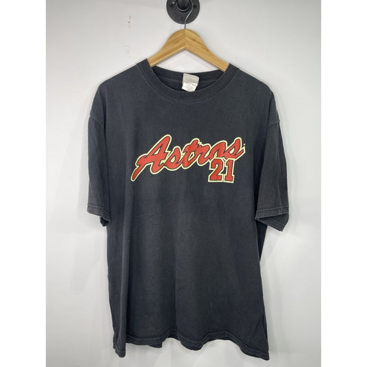 Vintage 2004 Astros Andy Pettitte T-shirt Size L