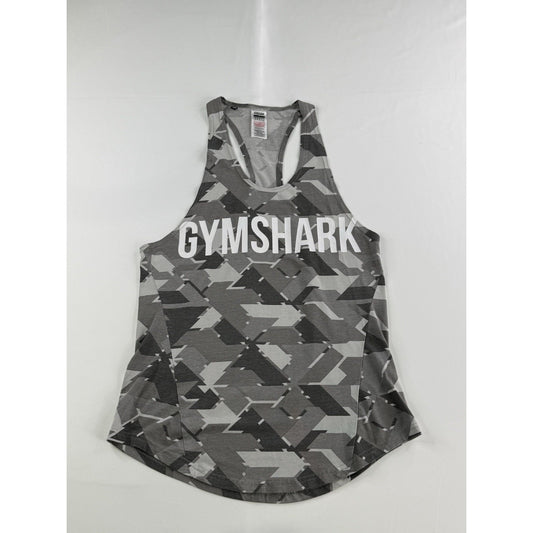Mens Gymshark Camo Tank Top Size S