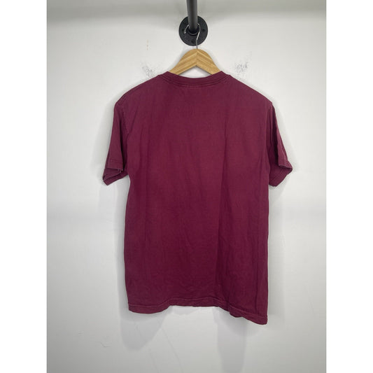 Men’s Vintage Mars Candy Distressed M&Ms World Las Vegas T-Shirt Maroon Sz M