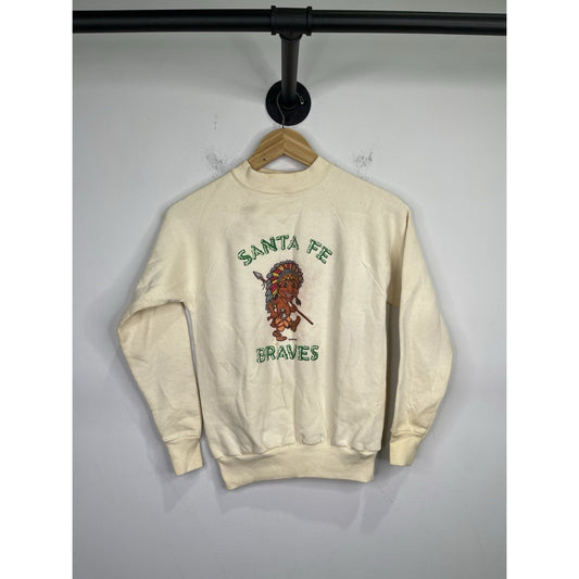Vintage Youth Santa Fe Braves Sweatshirt Size L