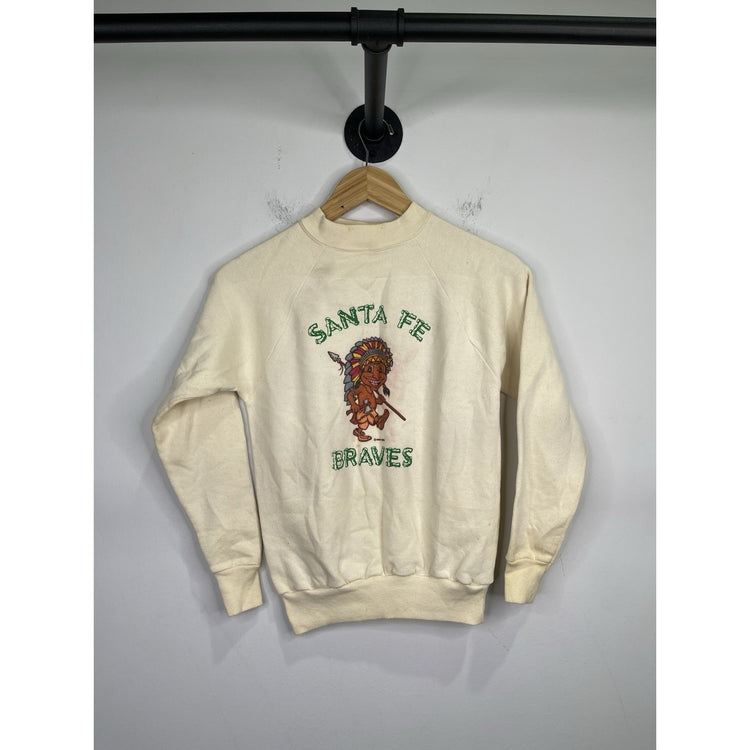 Vintage Youth Santa Fe Braves Sweatshirt  Size L