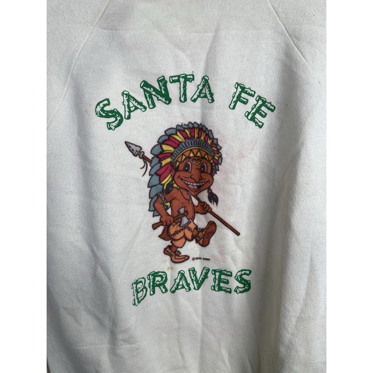 Vintage Youth Santa Fe Braves Sweatshirt  Size L