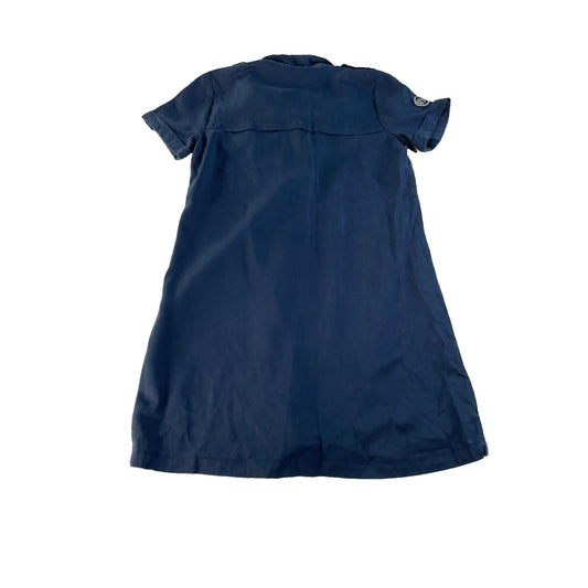 Women's Abercrombie & Fitch Navy Blue Button-Up Shirt Dress Size S
