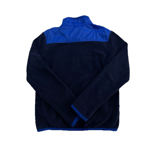 Mens Ralph Lauren Size Medium Navy Blue Fleece Jacket