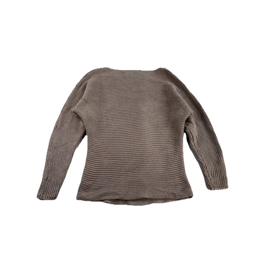 Womens Lauren Ralph Lauren Size Small Pale Beige Knitted Sweater