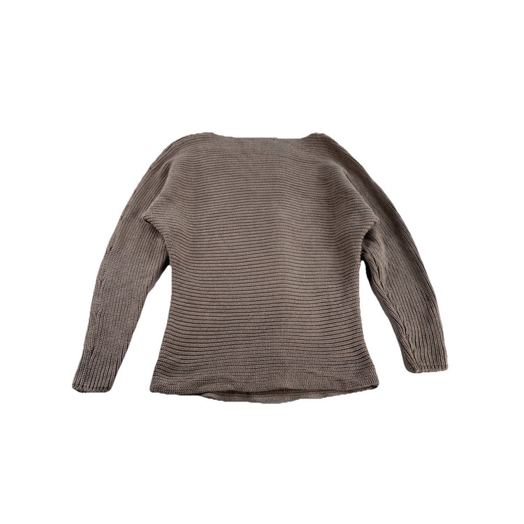 Womens Lauren Ralph Lauren Size Small Pale Beige Knitted Sweater
