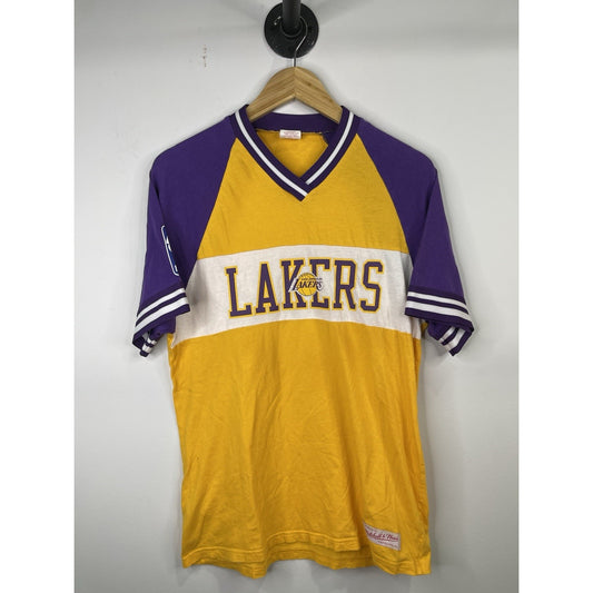 Vintage Womens Mitchell & Ness LA Lakers T-shirt sz M