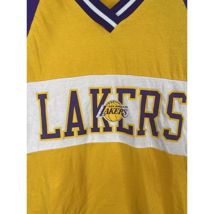 Vintage Womens Mitchell & Ness LA Lakers T-shirt sz M
