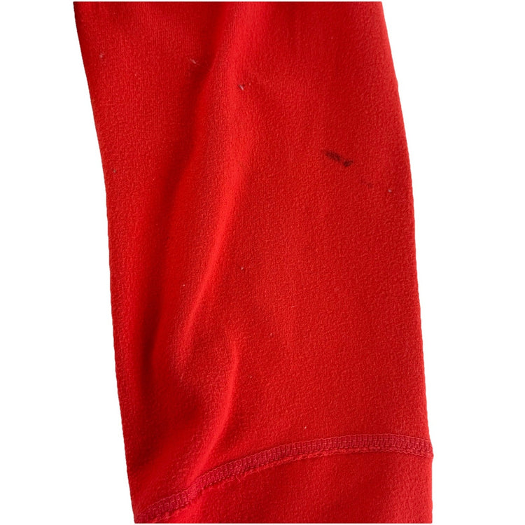 Lululemon Define Jacket Size 2 Red Fleece Full Zip