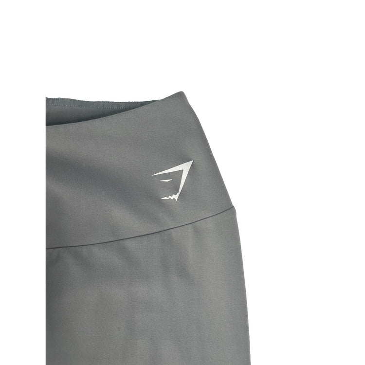 Women's Gymshark Grey High Waisted Logo Leggings Size S