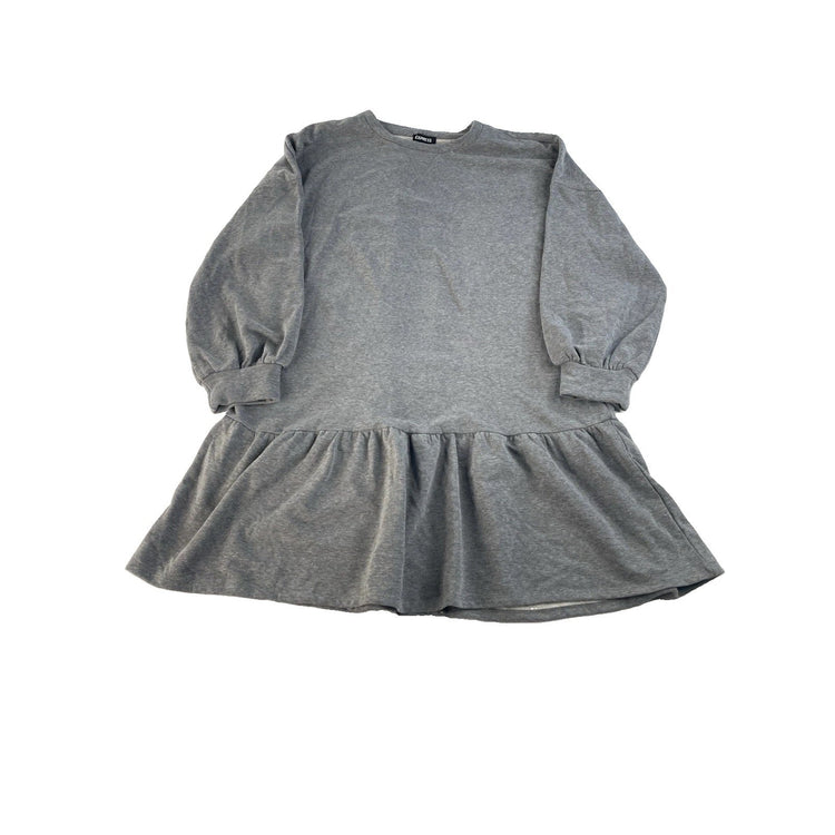 Womens Express Gray Shirt Dress Size Medium