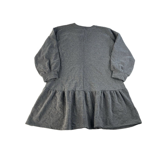 Womens Express Gray Shirt Dress Size Medium