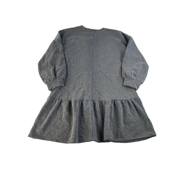 Womens Express Gray Shirt Dress Size Medium