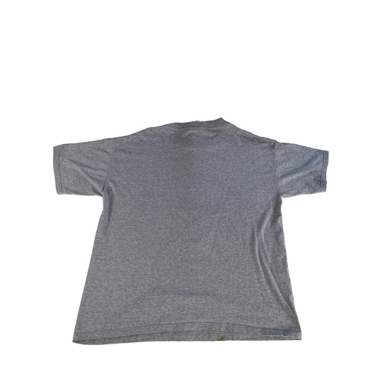 Mens Vintage 90s Logotel Grey Pillsbury Doughboys Gym T Shirt Size XL