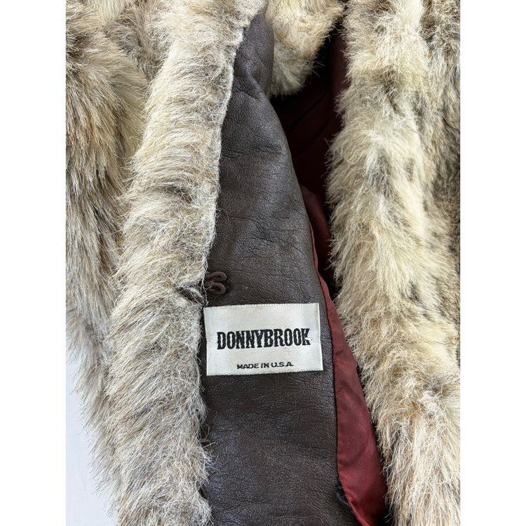 Women’s Vintage Donnybrook Fur Coat Size XL