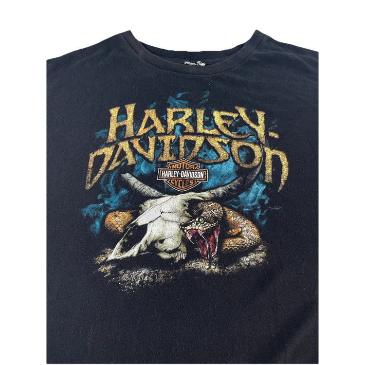 Mens Harley Davidson Black Kingwood T Shirt Size 3XL