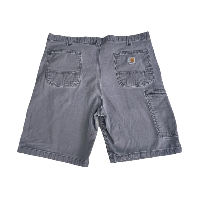 Mens Carhartt Gray Cargo Shorts Relaxed Fit Size 40