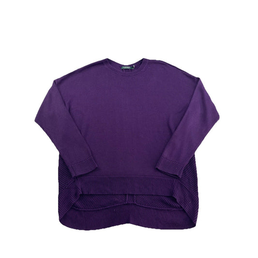 Womens Lauren Ralph Lauren Size XL Purple Knitted Sweater