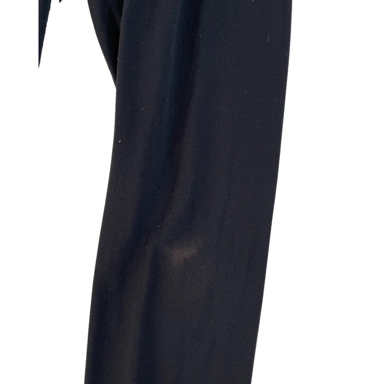 Womens Lululemon Solid Black High Rise Ankle Leggings Size 6
