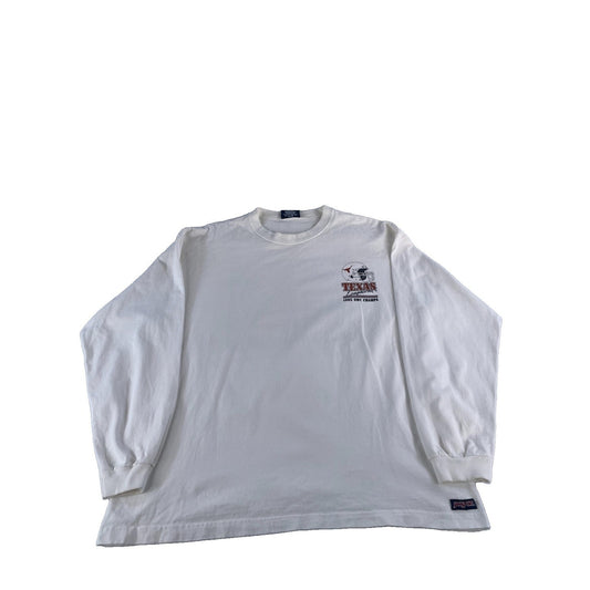 Mens Vintage JanSport Texas Longhorns 1995 SWC CHAMPS Longsleeve Shirt Size Xl