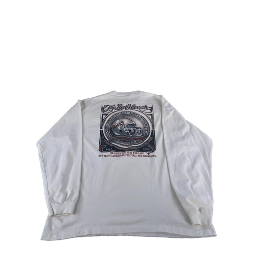 Mens Vintage JanSport Texas Longhorns 1995 SWC CHAMPS Longsleeve Shirt Size Xl