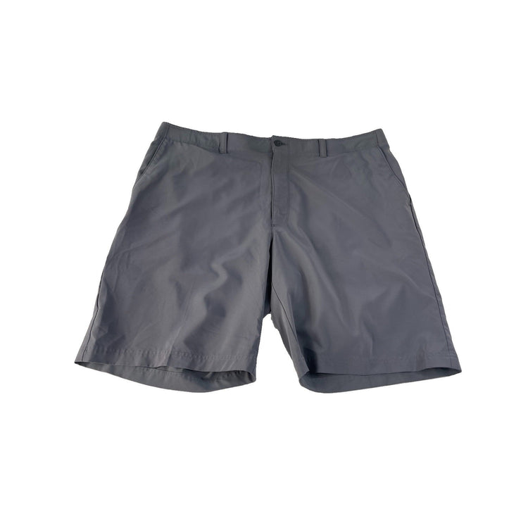 Mens PGA Tour Light Gray Golf Shorts Size 40
