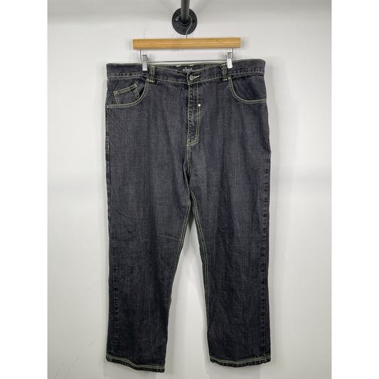 Y2K Men’s UBUG Black Denim Jeans Size 44x32