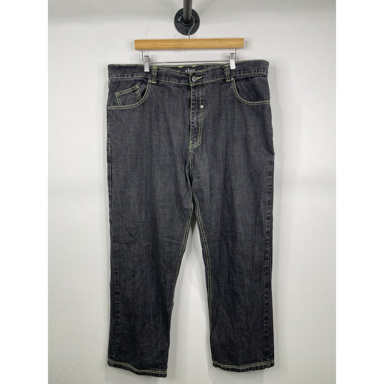 Y2K Men’s UBUG Black Denim Jeans Size 44x32