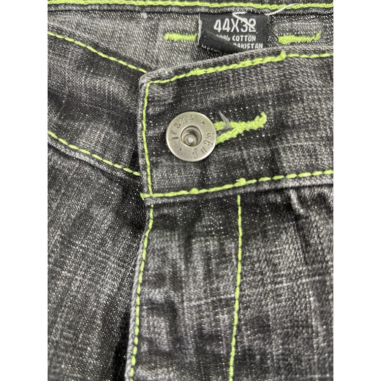 Y2K Men’s UBUG Black Denim Jeans Size 44x32