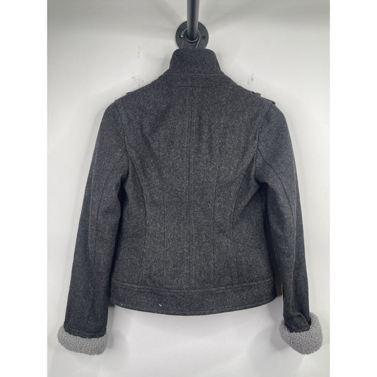 Women’s UGG Australia Gray Button Up Jacket Size XS