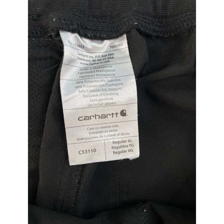 Mens Carhartt Black Joggers Size XL