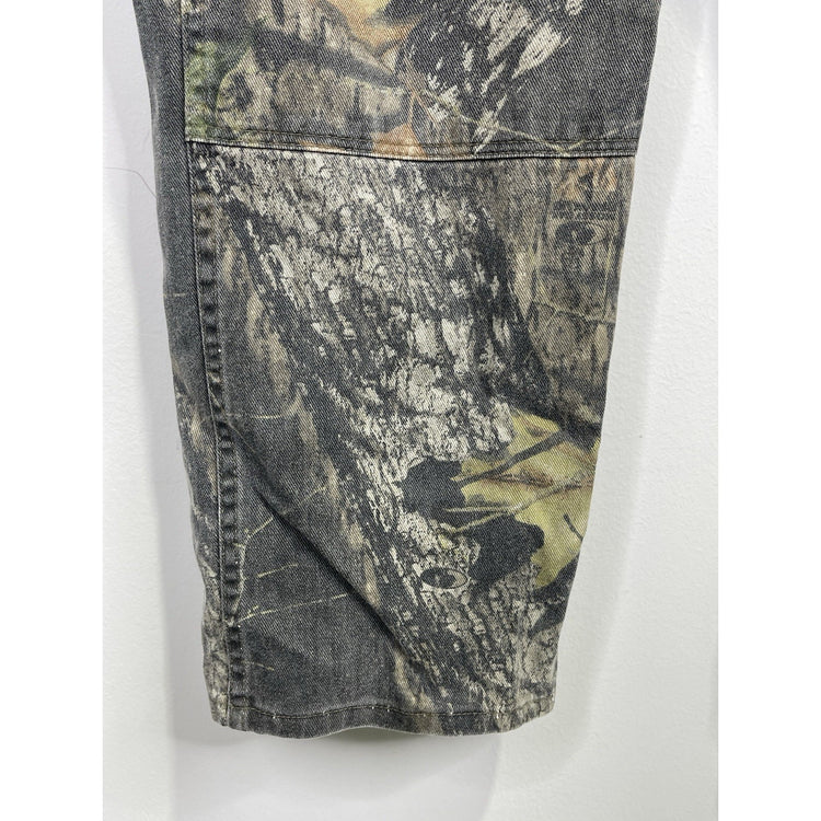 Vintage Men’s Wrangler Camo Double Knee Jeans Pants Mens 37x33 Faded Camouflage