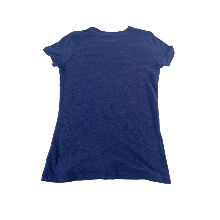 Womens Aeropostale Blue "Aeropostale New York 87" Graphic T-Shirt Size M