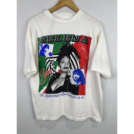 Vintage 90s Selena Memorial T-shirt Size Xl