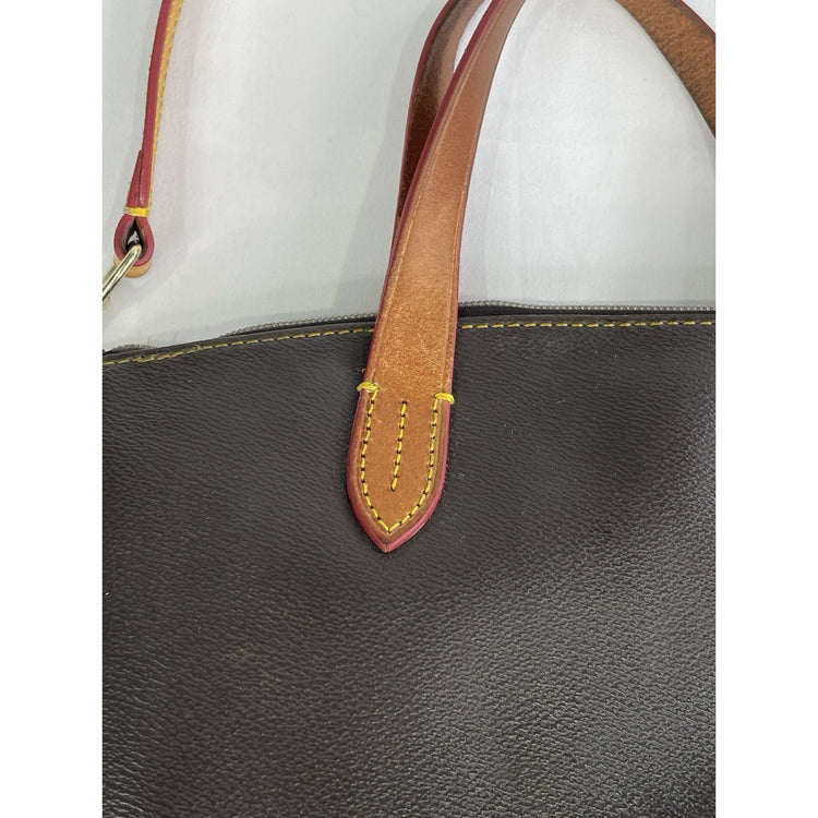 Womens Dooney & Bourne Brown Leather Handle Bag