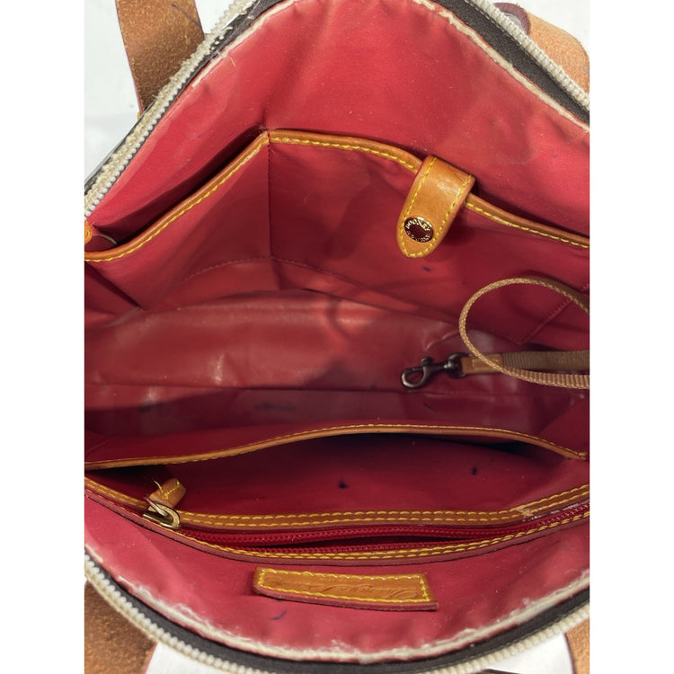 Womens Dooney & Bourne Brown Leather Handle Bag