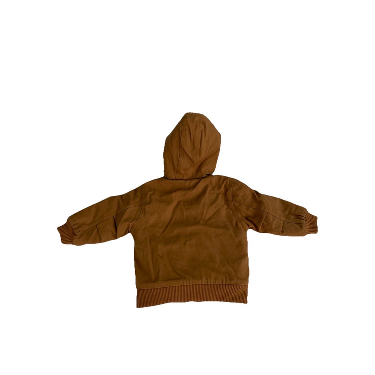 Kids Carhartt Brown Winter Jacket Size 18m