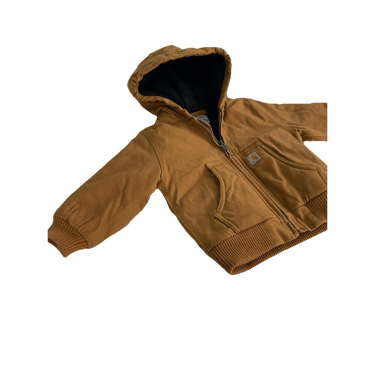 Kids Carhartt Brown Winter Jacket Size 18m