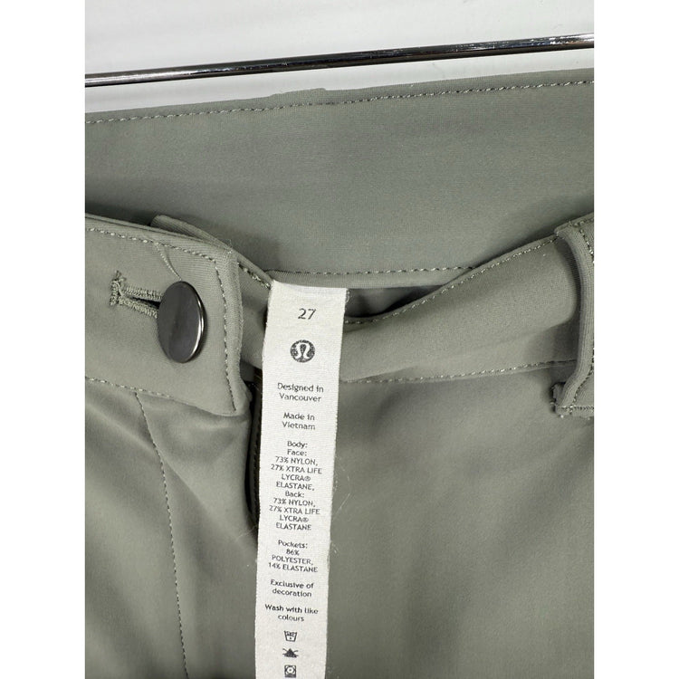 Womens Lululemon Chino Pants Size 27