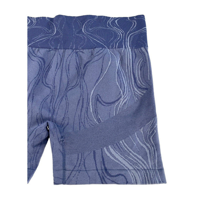 Womens Gymshark Light  Blue Seamless Shorts Size Medium