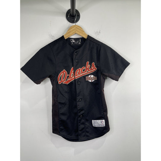 Brandon Webb Diamondbacks #17 MLB D-Backs Black Jersey Youth Sz S 6-7